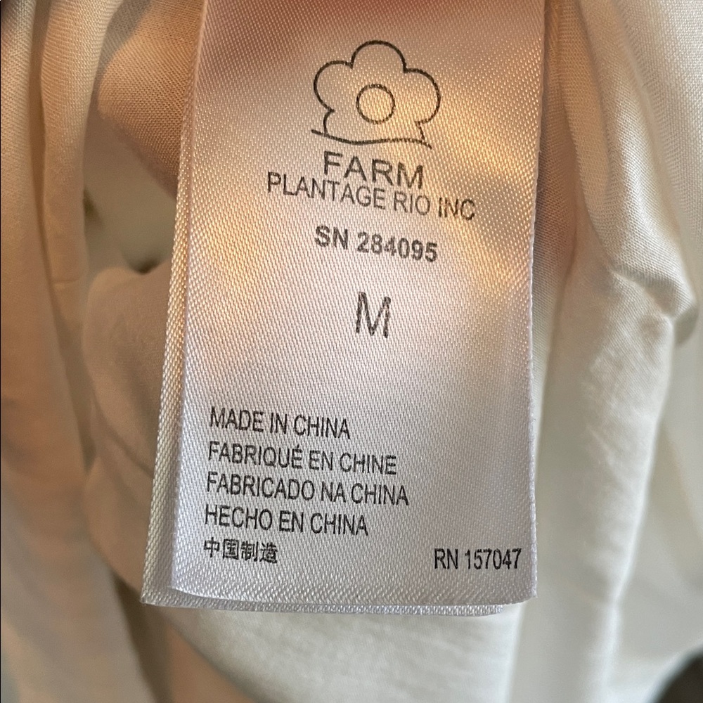 FARM Rio Yellow Floral Tiered Smock Dress - Picture 8 of 9